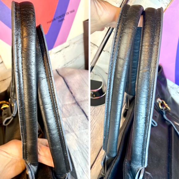 Chloe black leather shoulder bag - Picture 10 of 16